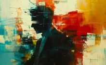 Guy with Oil Brush Strokes